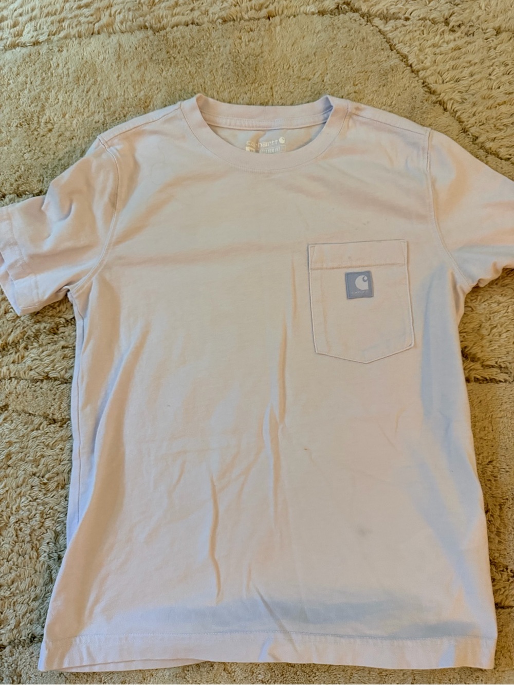 Carhartt  Pocket T-Shirt in Light Purple